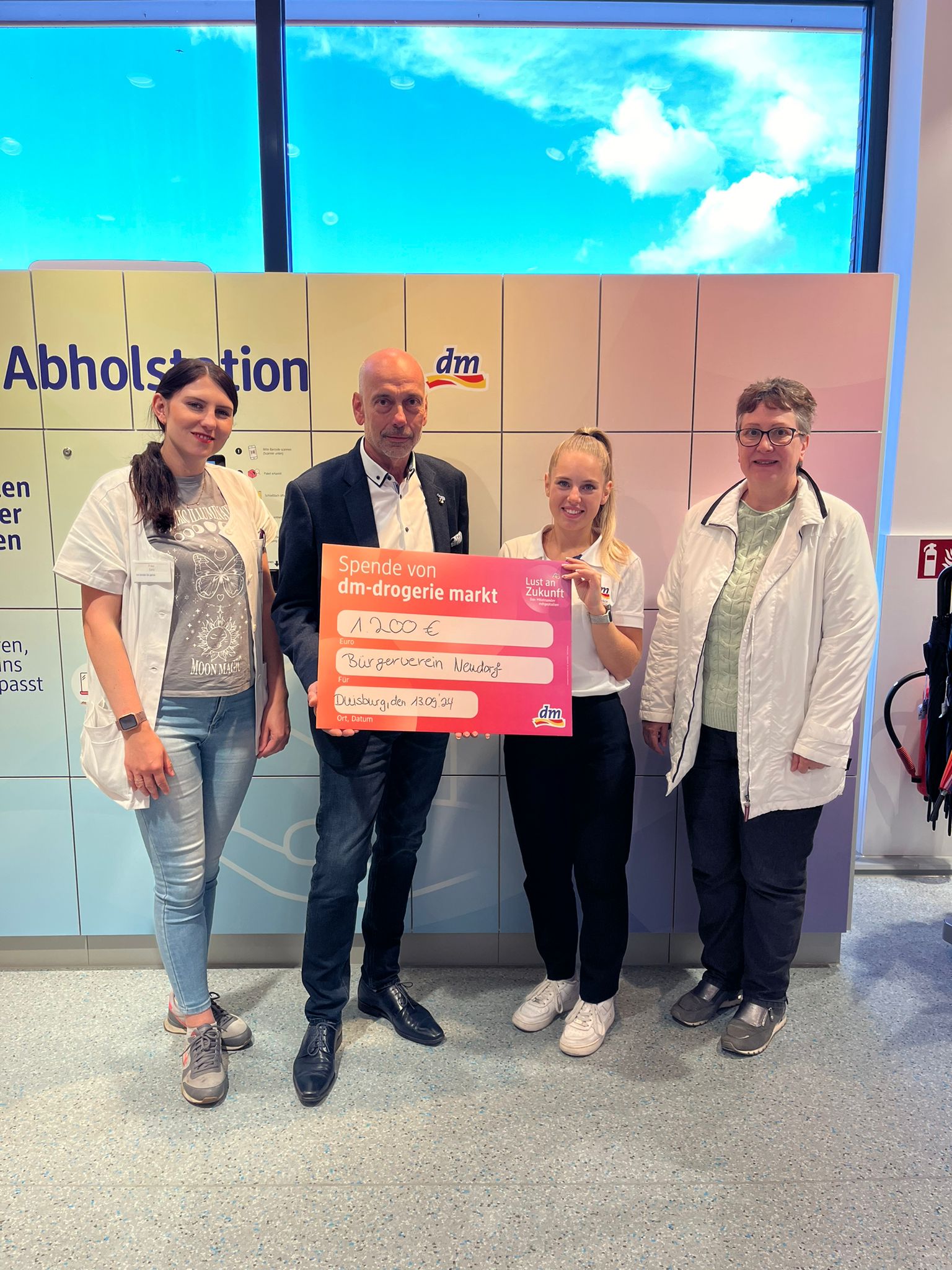 Die dm-Initiative ´Lust an Zukunft´